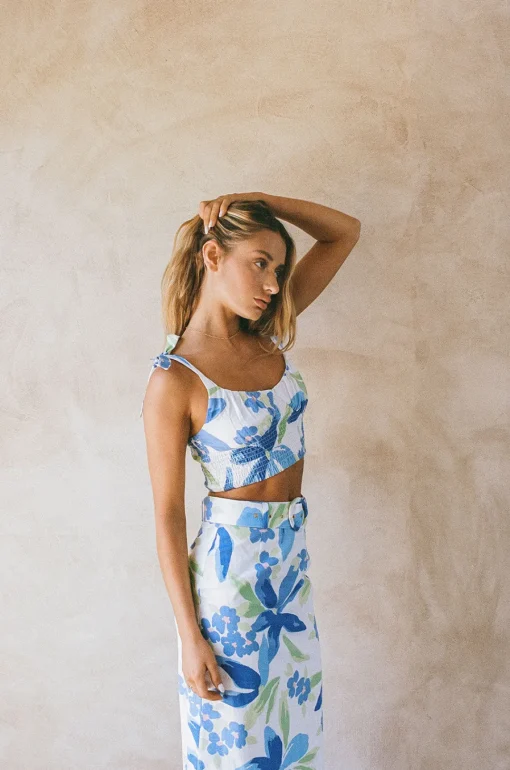 Sets | SABO Paradiso Shirred Top