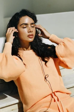 Sets | SABO Peach Knit Top