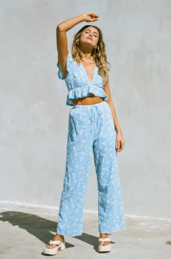 Sets | SABO Renata Resort Pants-Azure