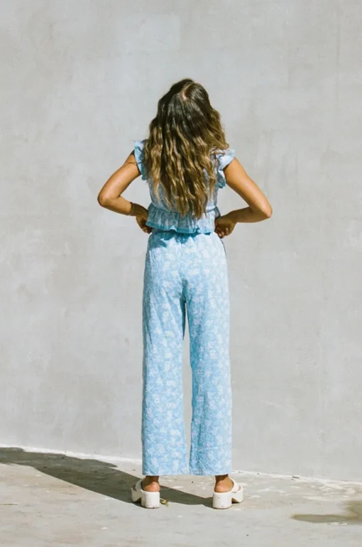 Sets | SABO Renata Resort Pants-Azure