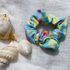 Swimwear | SABO Retro Floral Scrunchie-Blue