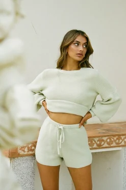 Sets | SABO Sage Knit Shorts