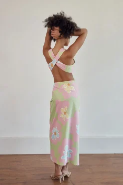 Sets | SABO Samira Midi Skirt-Hana Green