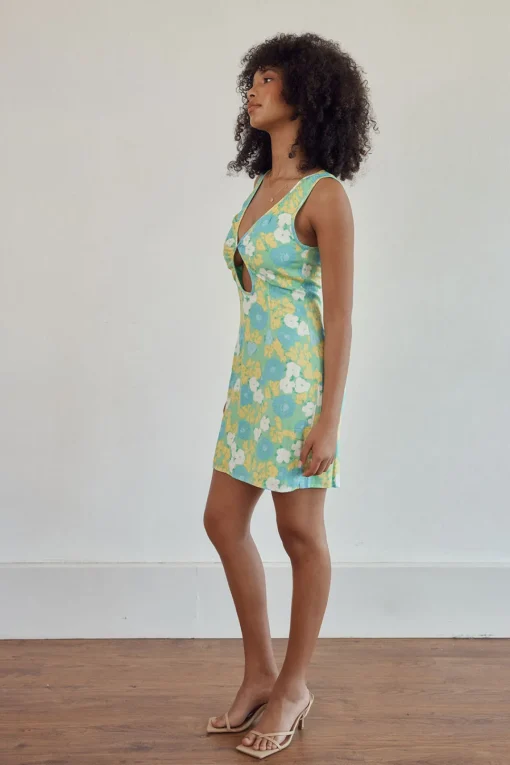 Dresses | SABO Scarlet Keyhole Dress-Bryony Tropical