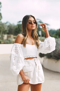 Sets | SABO Seraphina Eyelet Top