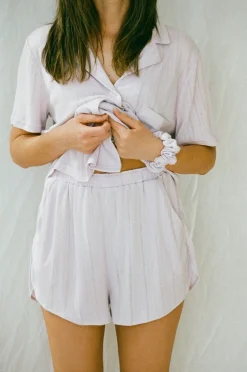 Sets | SABO Siesta Pj Shorts-Lilac