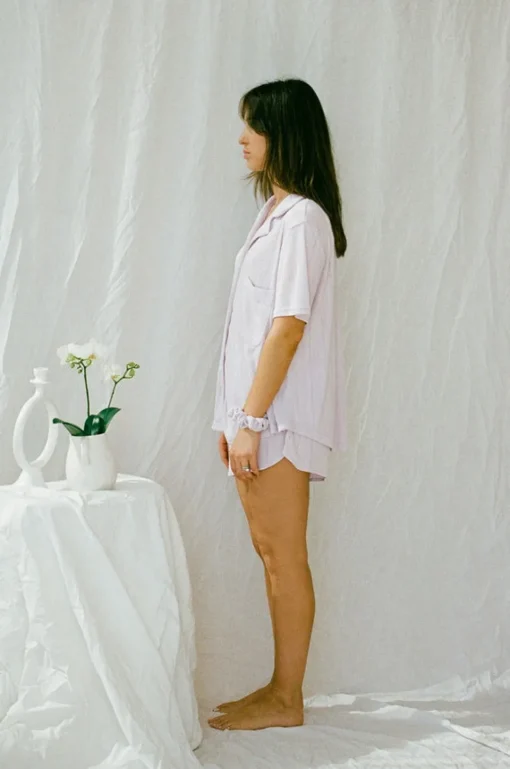 Sets | SABO Siesta Pj Shorts-Lilac
