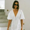 Restocking | SABO Tarelle Dress-White