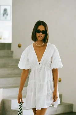 Restocking | SABO Tarelle Dress-White