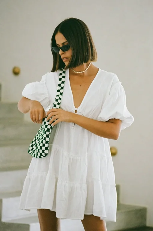 Restocking | SABO Tarelle Dress-White