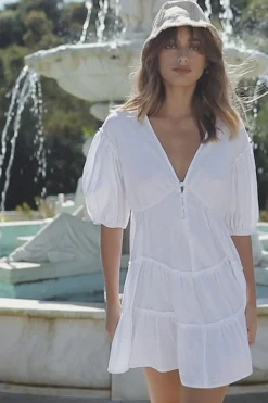 Restocking | SABO Tarelle Dress-White