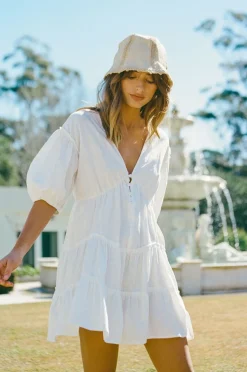 Restocking | SABO Tarelle Dress-White