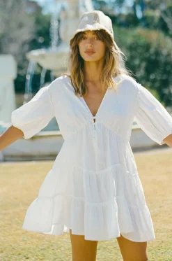 Restocking | SABO Tarelle Dress-White