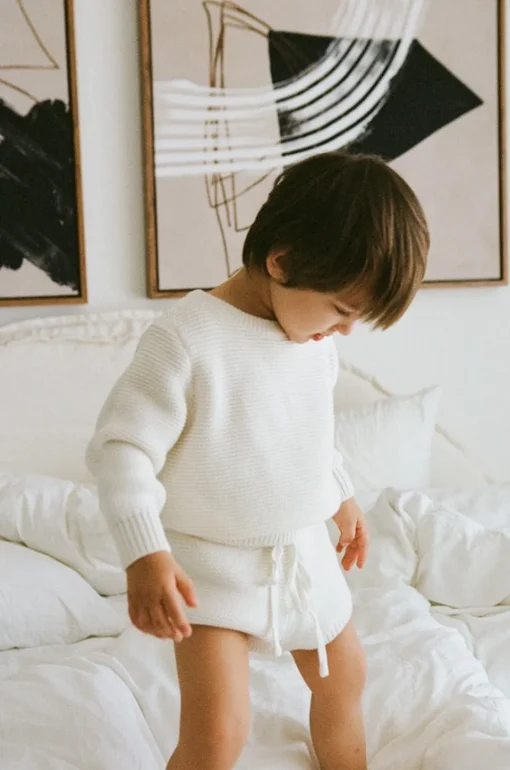 Mini | SABO Vanilla Mini Knit Top