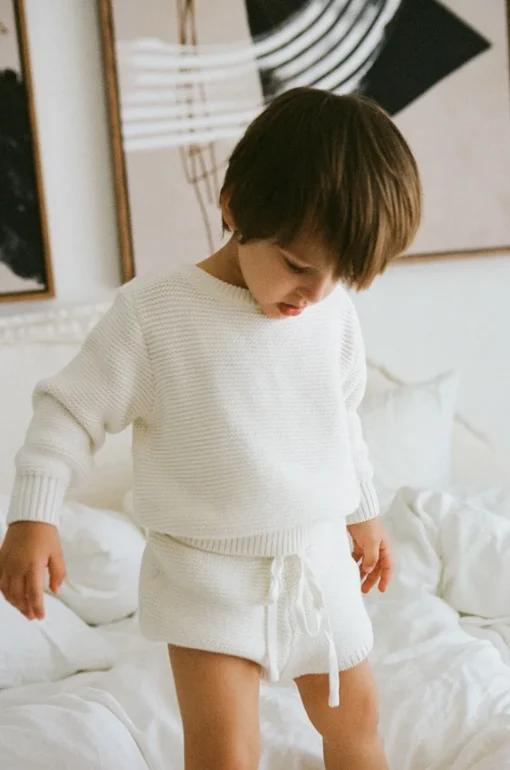 Mini | SABO Vanilla Mini Knit Top
