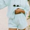 Sets | SABO Wanderer Shorts-Blue Minky