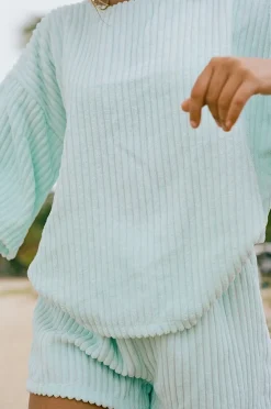 Sets | SABO Wanderer Shorts-Blue Minky