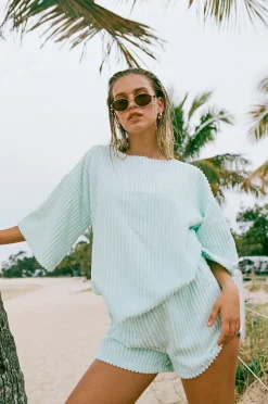 Sets | SABO Wanderer Tee-Blue Minky