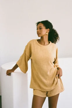Sets | SABO Wanderer Tee-Mustard Knit